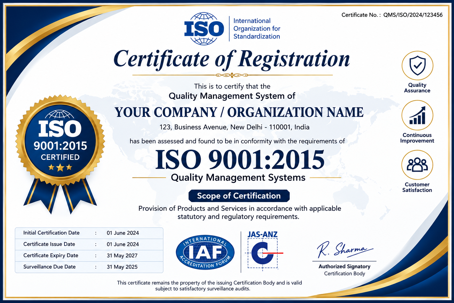 ISO Certification